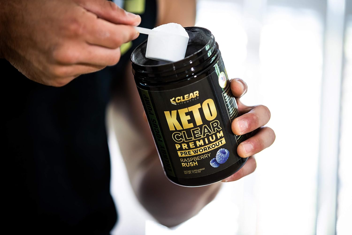 Ketogenic Pre Workout Supplement Keto Diet Fat Burner, Boost Energy