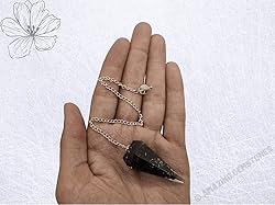 Garnet Orgone Crystal Pendulums for Divination and