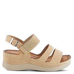 PATRIZIA Women's Jasive Slingback Sandal Beige