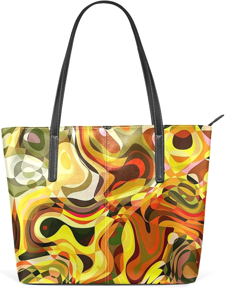 patterned shoulder bag