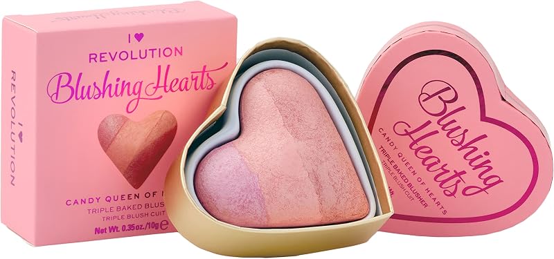 Makeup Revolution I Heart Makeup Blushing Hearts Candy Queen Blusher