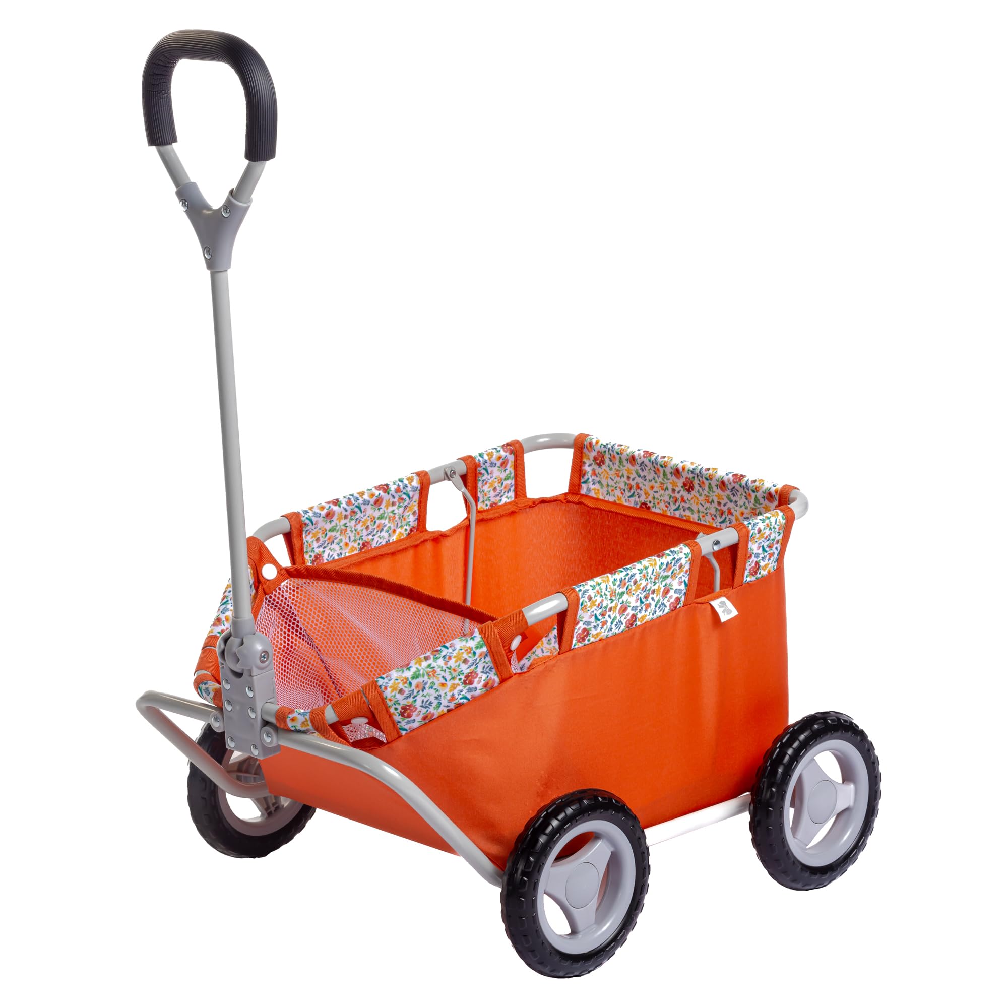 JC Toys - for Keeps Playtime | Deluxe Folding Pull Along | Nature Theme Collection | for Dolls up to 20