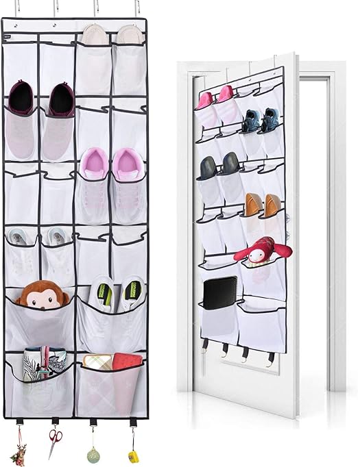 Organizador para colgar detrás de la puerta de Misslo 24 bolsillos de