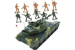 YARNOW Boys and Girls Army Toys Large Size Tank Toy Soldiers for Boys Random Color