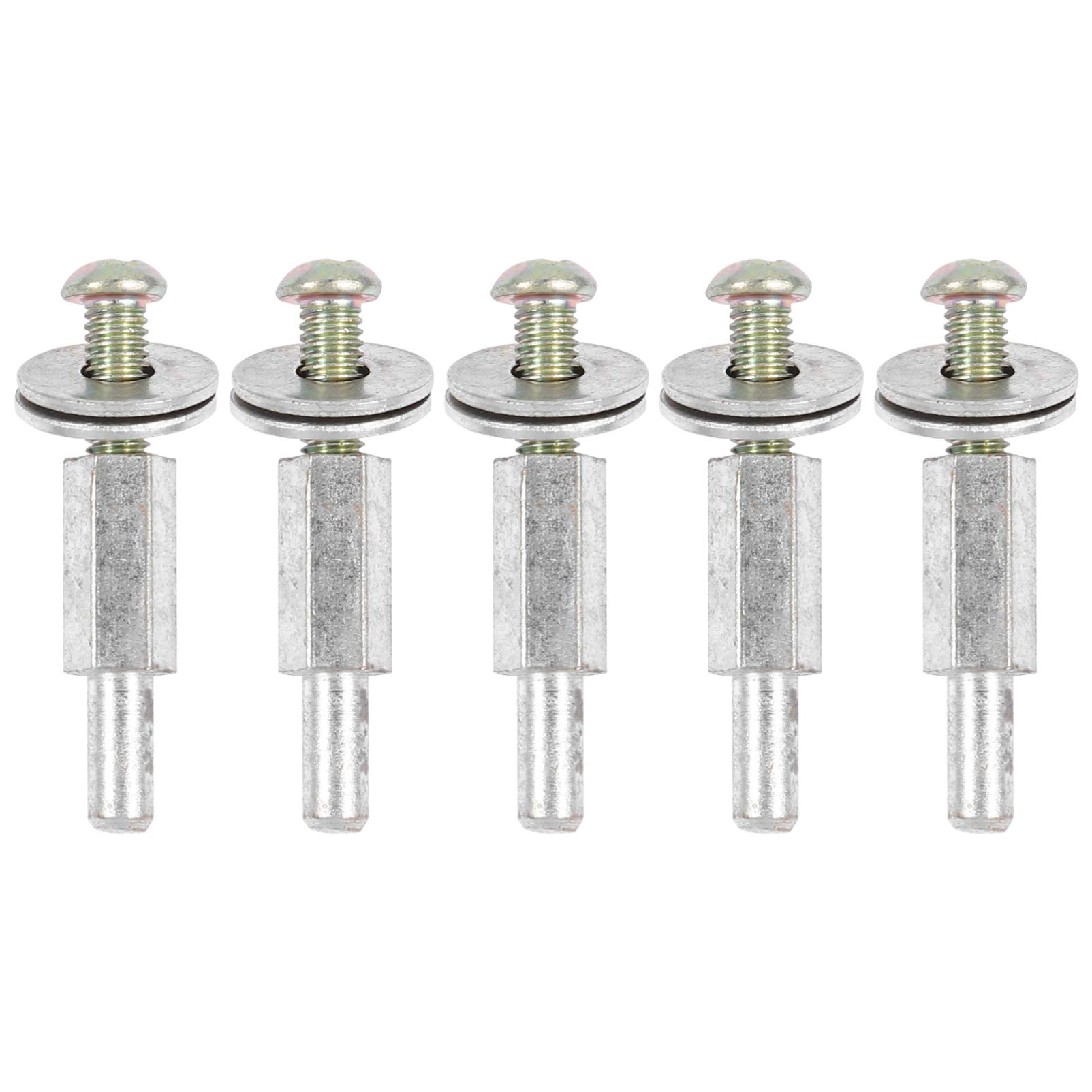 VILLCASE 5 Pcs Arbor Drill Arbor Adapter Mandrel Shaft Extender for Drill Buffing Polishing Wheel