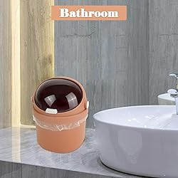 UOIXPUHUO Mini Trash Can with Flip Lid, Cute