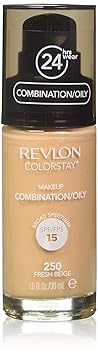 REVLON Colorstay Make Up Combination Oily Spf 15 -Fresh Beige, Beige, 30 ml