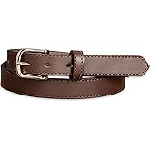 Bullhide Belts Mens Leather Belt for Work, Casual, Dress 1" Wide