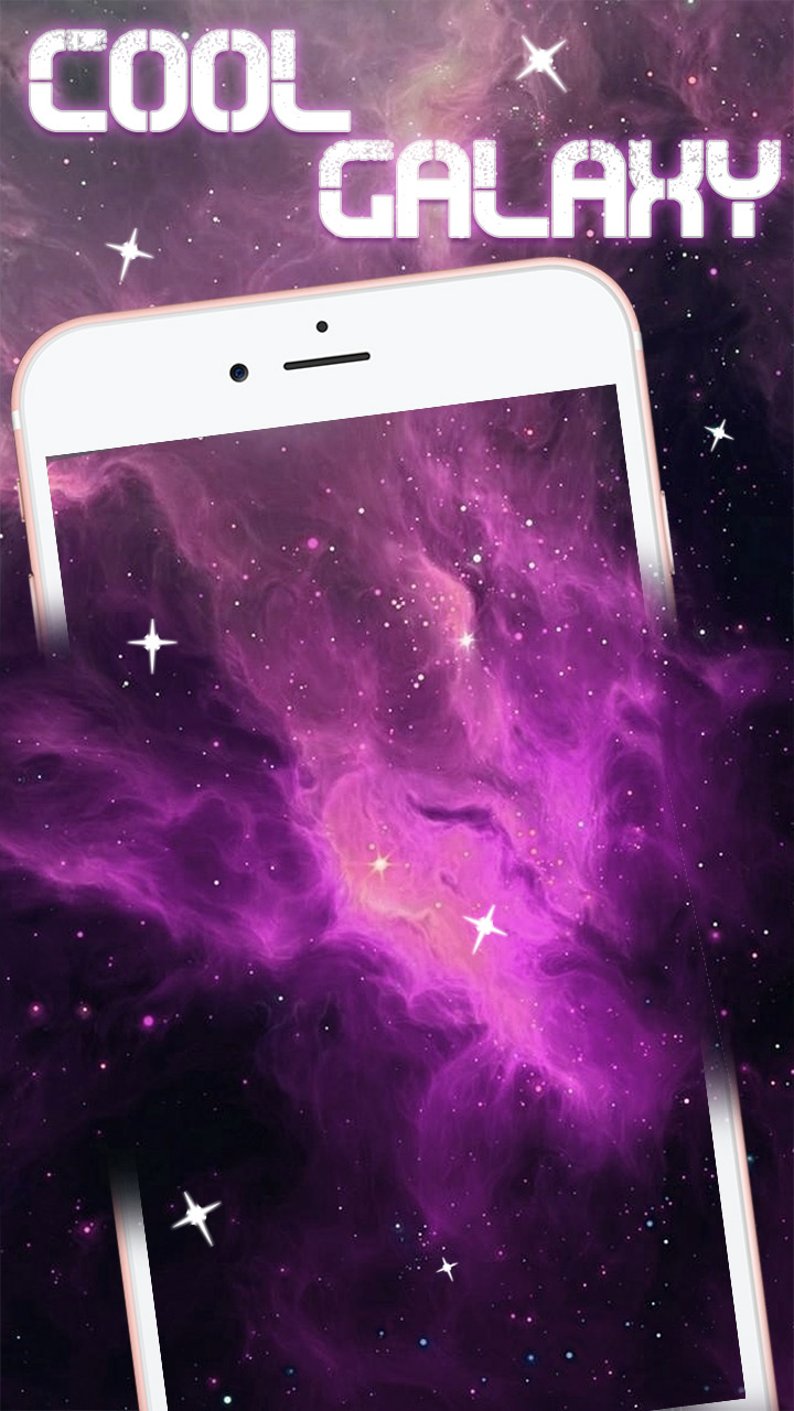 Cool Galaxy 2D Live wallpaper for Android
