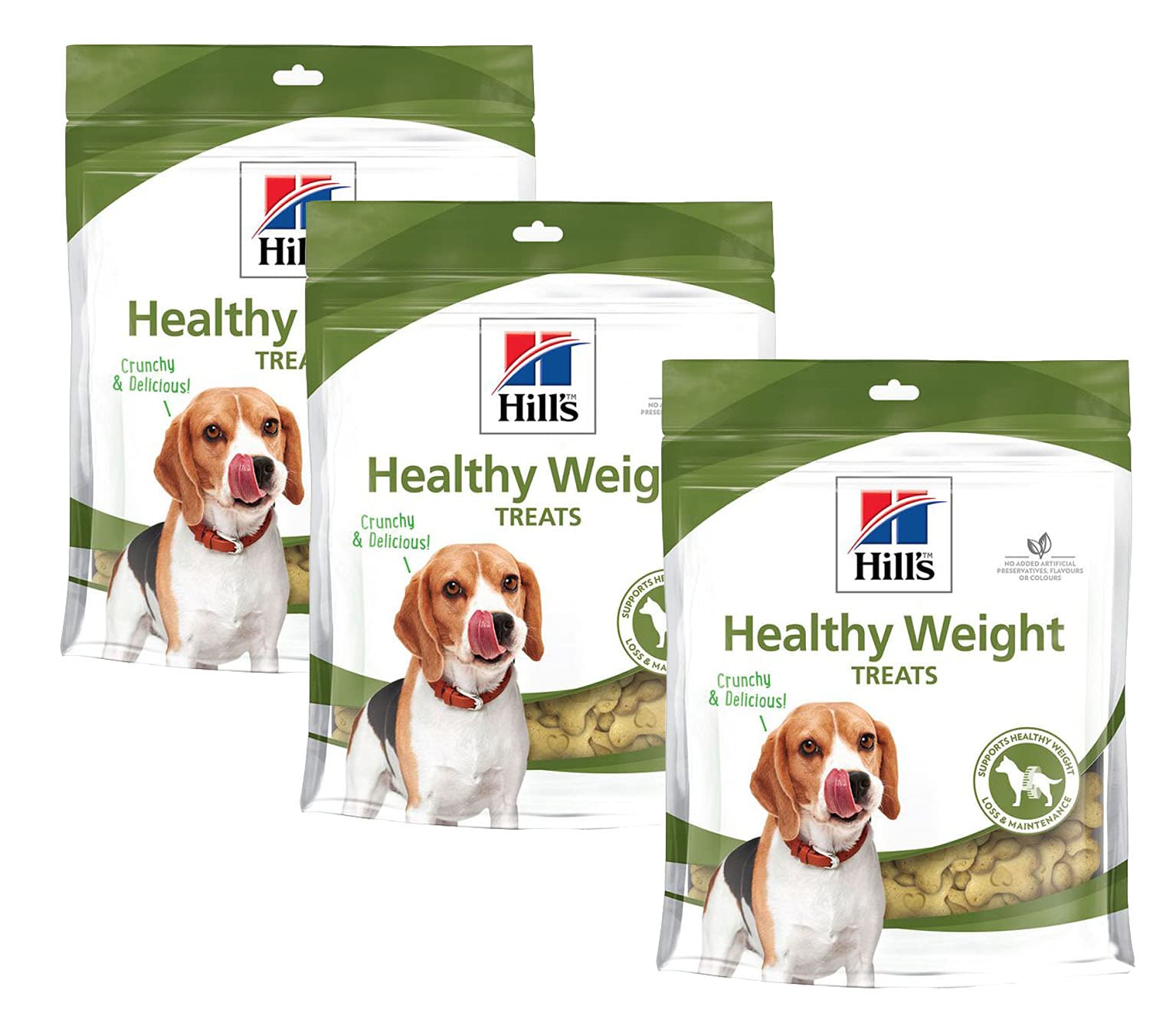 MULTIPLE Hill's Healthy Weight Dog Treats 220g | Pack of 3