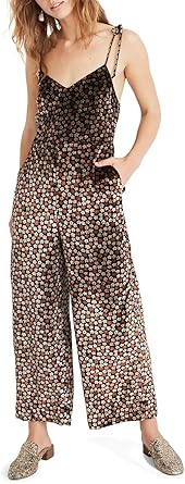 madewell velvet jumpsuit