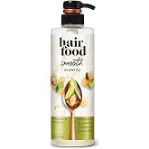 Hair Food Sulfate Free Shampoo, Dye Free Smoothing Treatment, Argan Oil and Avocado, 17.9 Fl Oz
