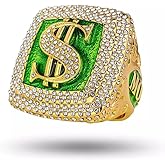 TrophySmack Money Talks Bling Champion Ring - Corporate Awards