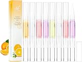 LOPHE Cuticle Oil Pens 8Pcs Nail Care Natural Ingredients with Fruit Extract view 9