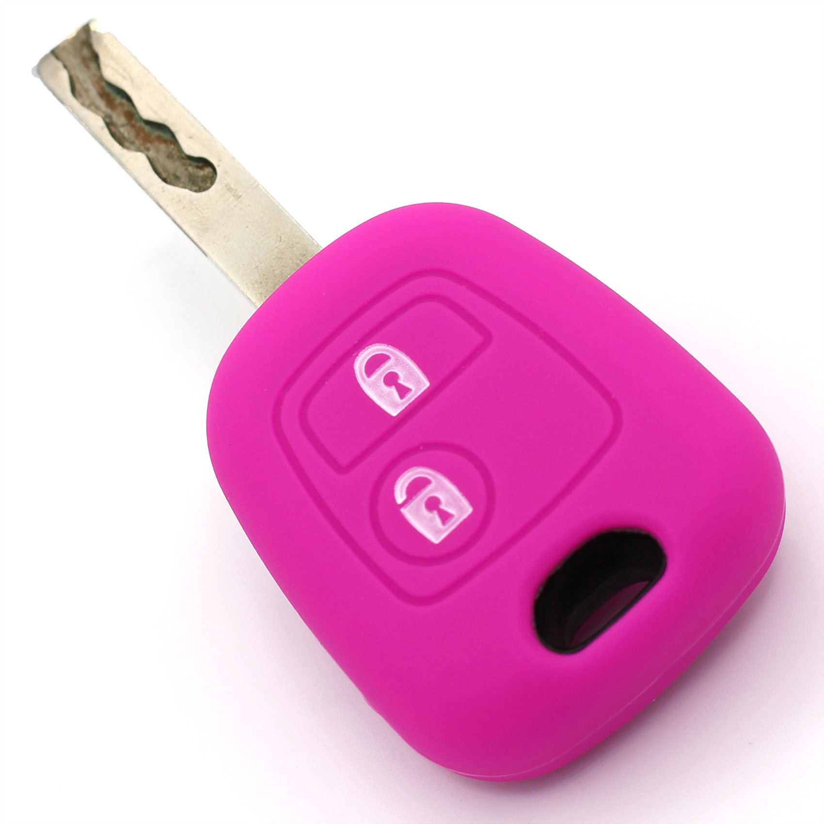 PEC Silicone Key cover for 2-button car key, made by Finest-Folia