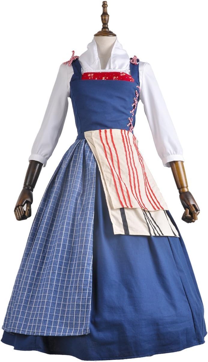 Amazon Co Jp 美女と野獣 17アニメ映画 実写リメイク Beauty And The Beast ベル メイド服 コスプレ 衣装 洋装 スカート コスプレ衣装 変装cosplay コスチューム イベント仮装 キャラクター仮装 ウエイトレスイベント ハロウイン仮装 変装 スカート M ホビー 通販