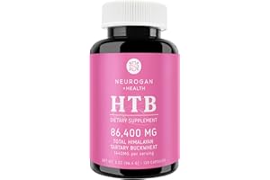 Neurogan Pure & Potent Himalayan Tartary Buckwheat (HTB) Capsules - 720mg, 60 Day Supply - Supports Digestive Wellness* - Gluten-Free, 84,000mg Total HTB - Lab Tested, Made in USA
