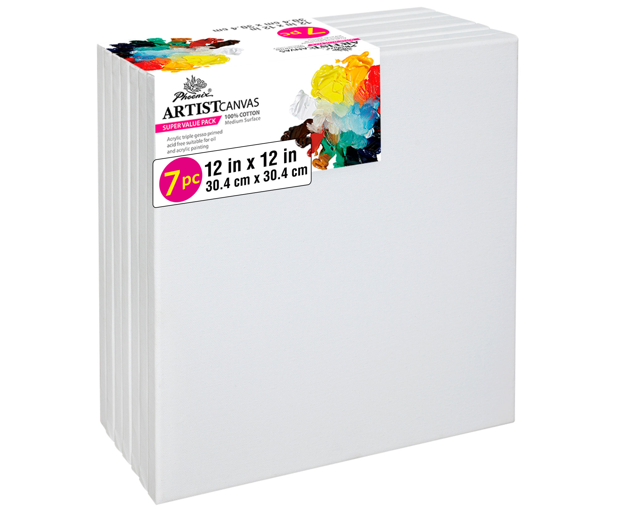 6 PHOENIX+Pre+Stretched+Canvas+Painting