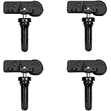 Tire Pressure Sensor 315MHz TPMS Snap-in 4Pcs Replacement for Chevy GMC Cadillac Buick & More Replaces# 13586335, 13581558, 1