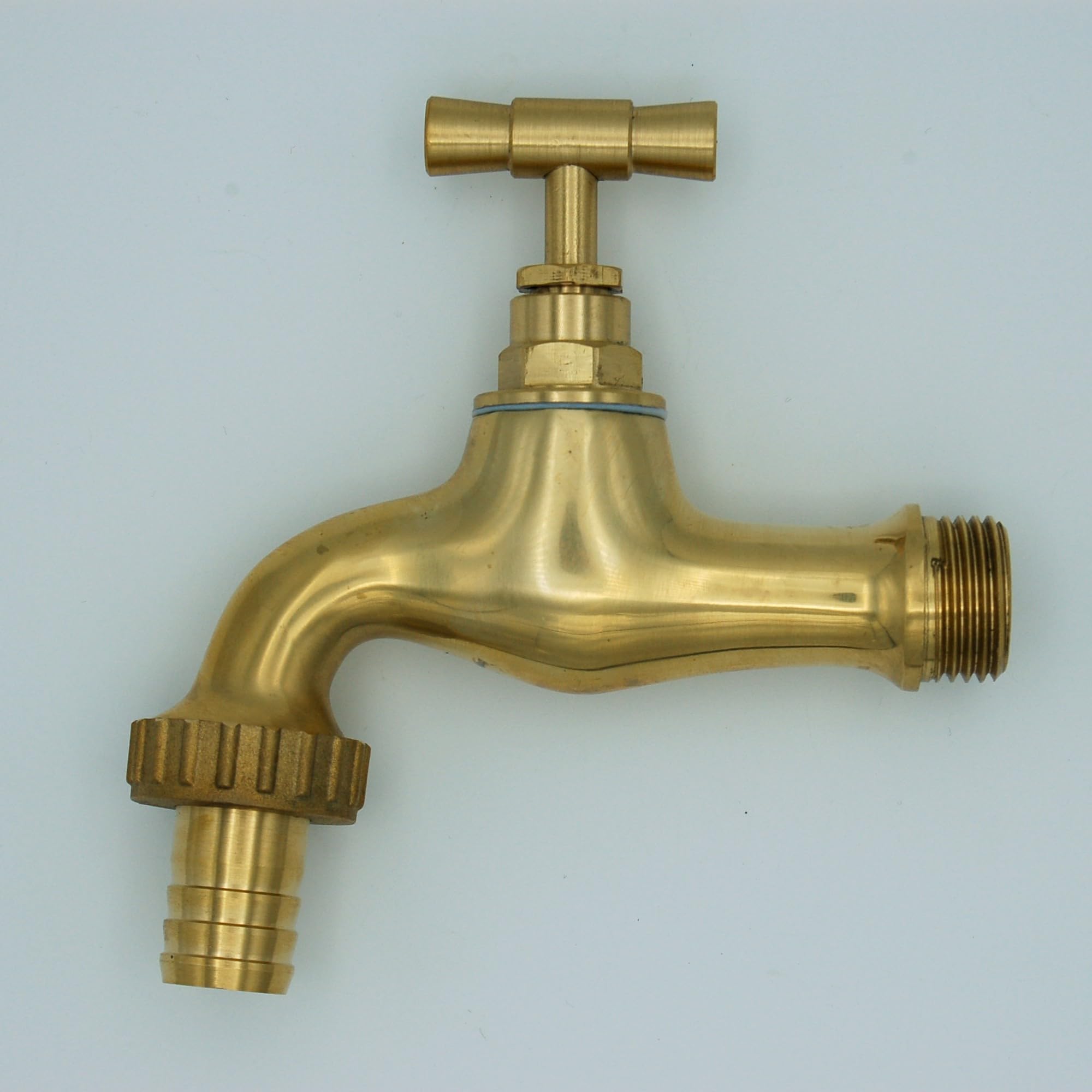 Garden Valve Brass 1/2" with Watering Hose Fitting