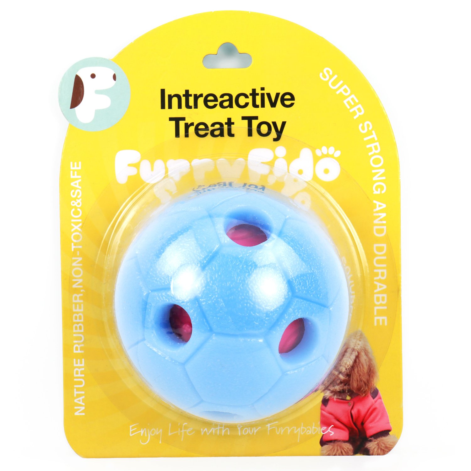 interactive dog ball by furryfido