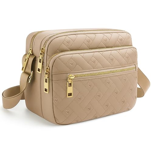 Medium Nylon Crossbody Bags for Women Trendy Crossbody Purses