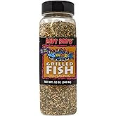 Andy Roo's Salt-Free Grilled Fish Creole Seasoning, 12 Ounce Shaker