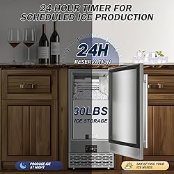 Commercial Under Counter Ice Maker Machine - 120