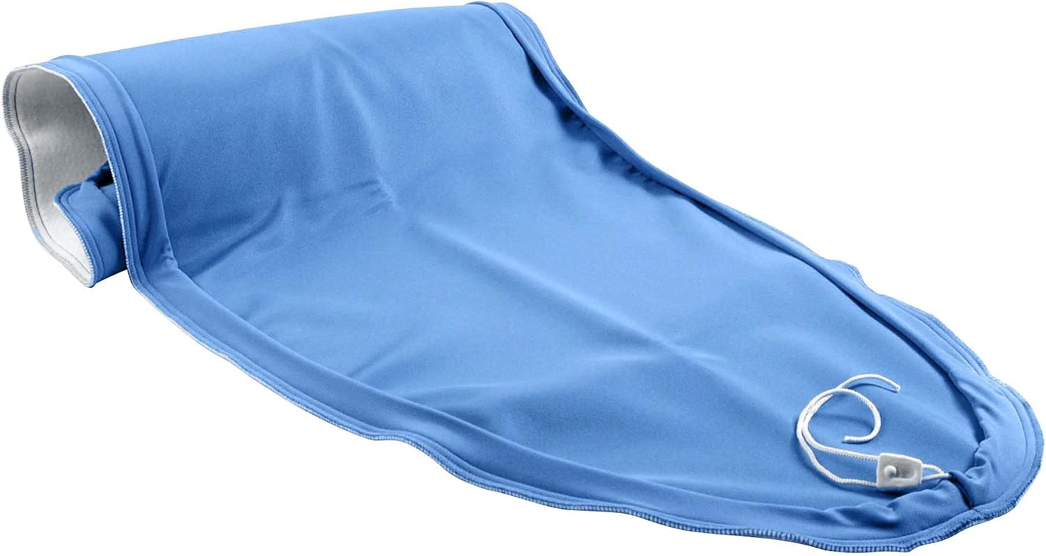 LELIT PA019, Light Blue Padded Board Cover, Blue, White, 125x40 cm - Image 4