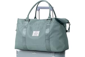 VECAVE Weekender Bags for Women,Carry on Bag,Overnight Bag with Trolley Sleeve,Sports Tote Gym Bag,Travel bag for Women…