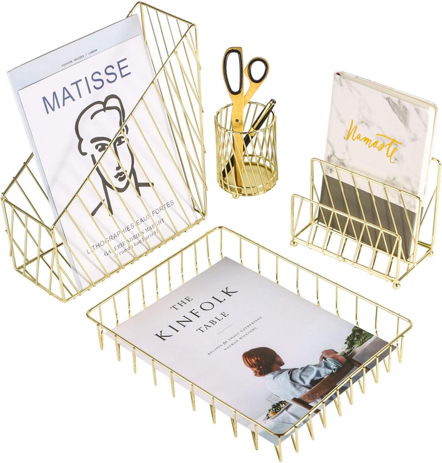 Best gold desk organizer set