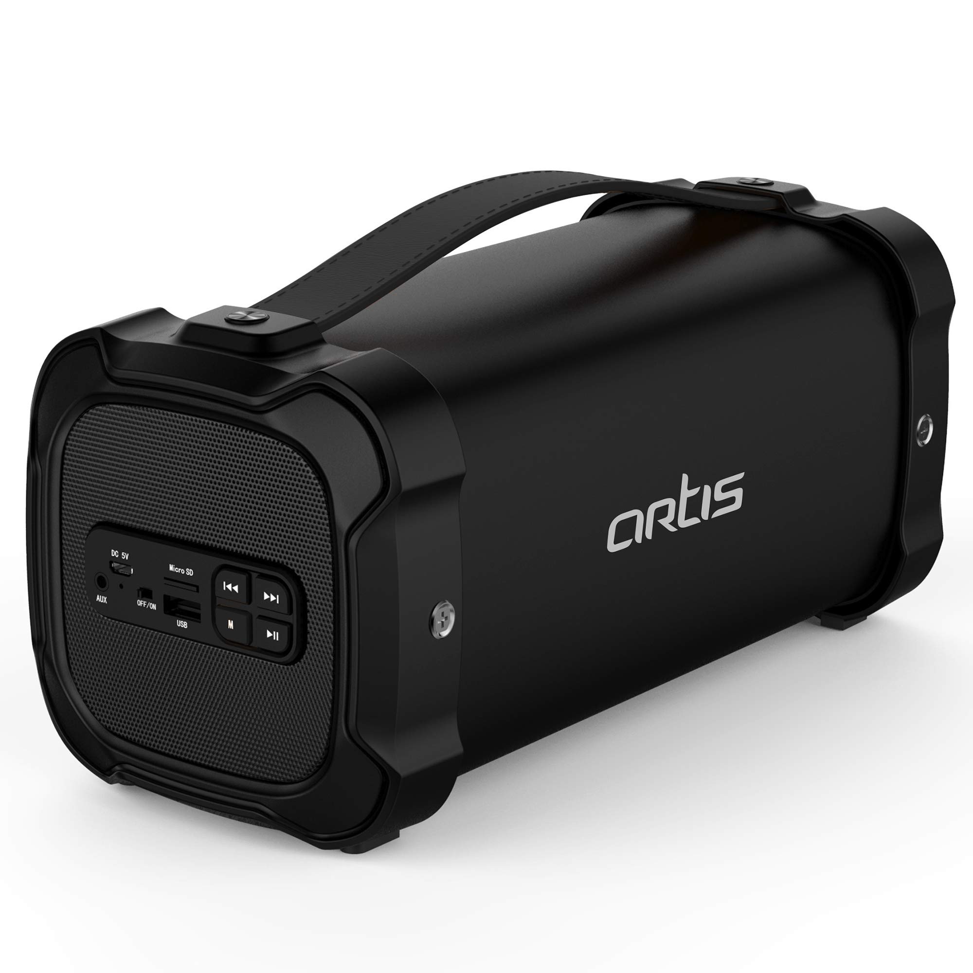 artis bluetooth speaker with fm radio