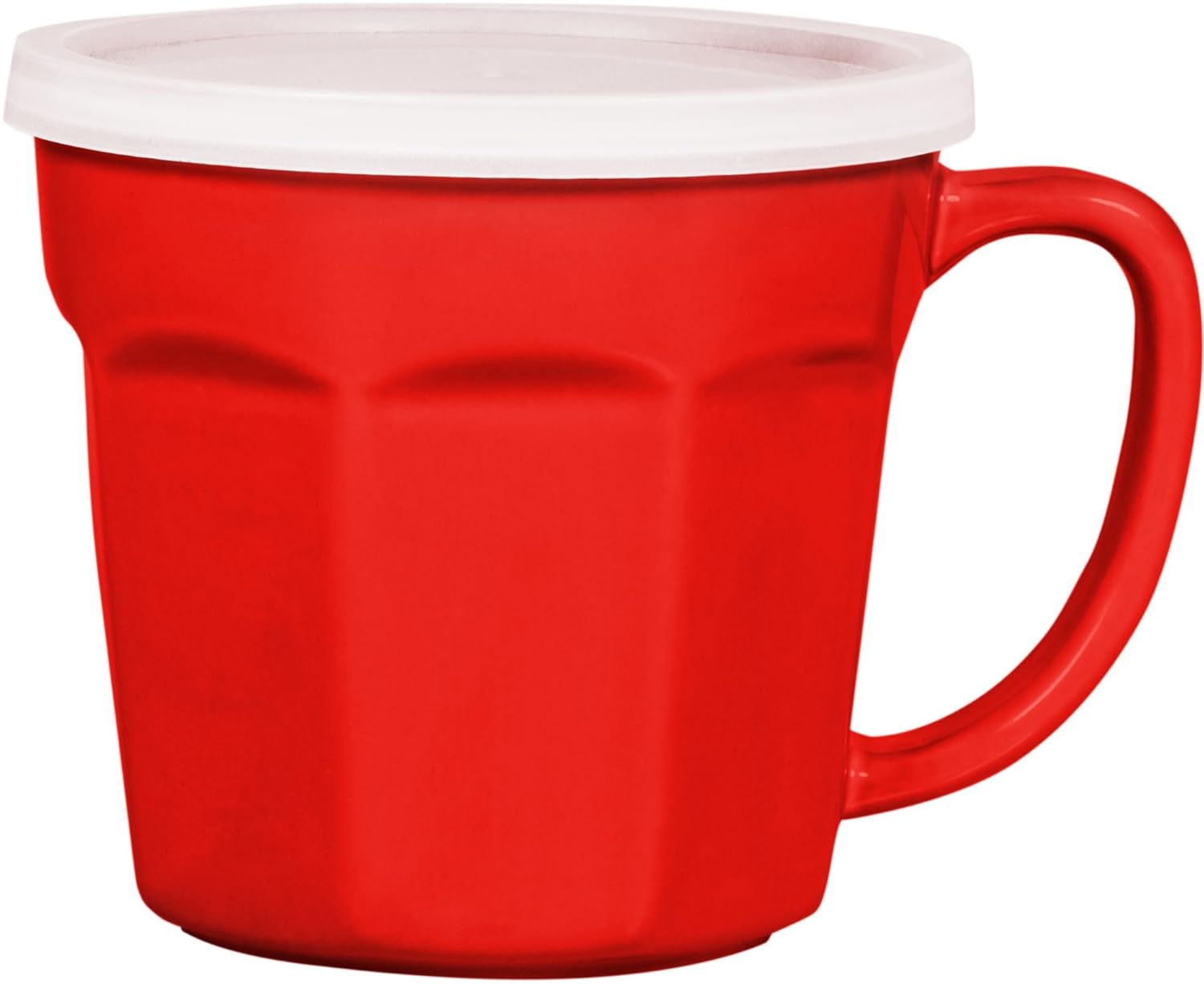 Amazon.com: 20 onza Microondas comida Taza con tapa de ...