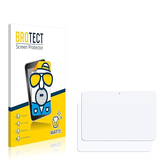 BROTECT Schutzfolie Matt für Clementoni Clempad 5.0 (6+) Plus 2015 [2er Pack] - Anti-Reflex