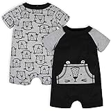 Gerber Baby Boys' 2-Pack Rompers