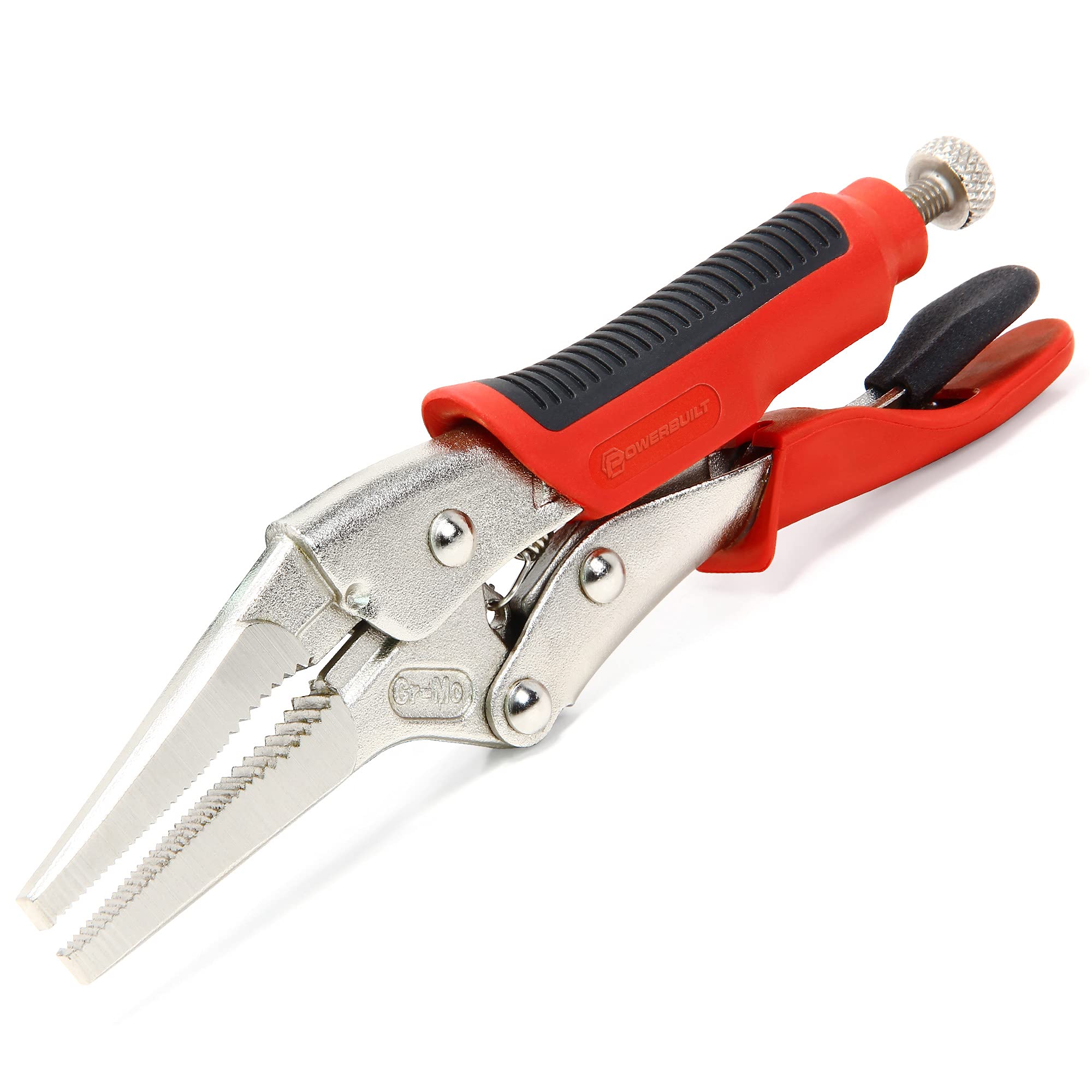 Powerbuilt Alltrade 645015 6" Long Nose Locking Plier