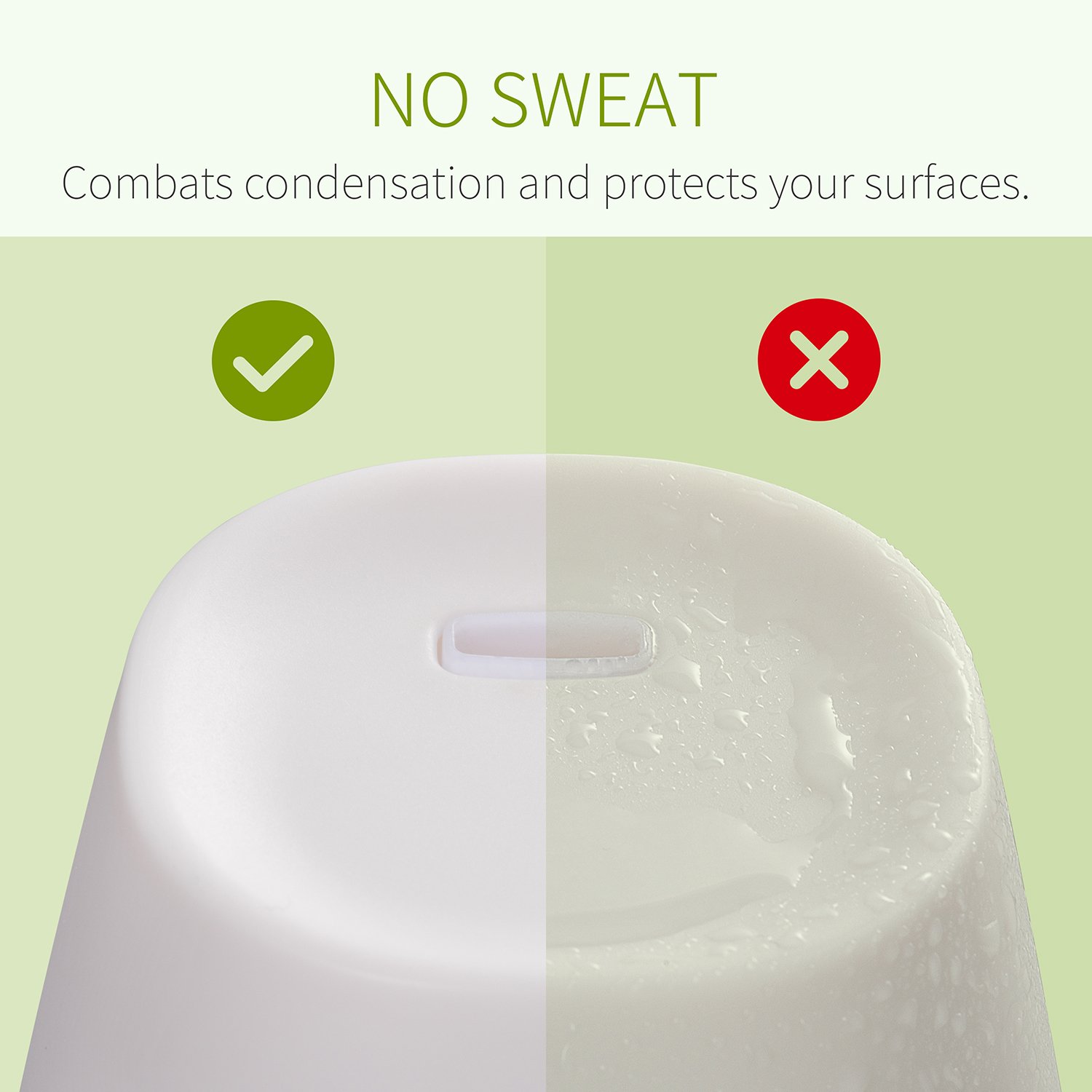 Mynt Essential Oil Diffuser (100ml) With 7 LEDs, Customizable Light and Humidifying Mist 10+ Hours, BPA-Free & FDA Approved