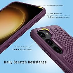 FNTCASE for Samsung Galaxy S23 Case: Dual Layer