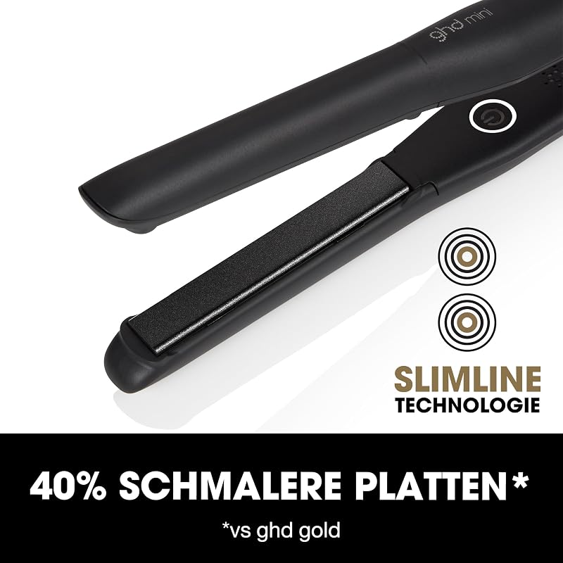 mini Glätteisen: Schmaler Haarglätter für kurze Haare & Ponypartien