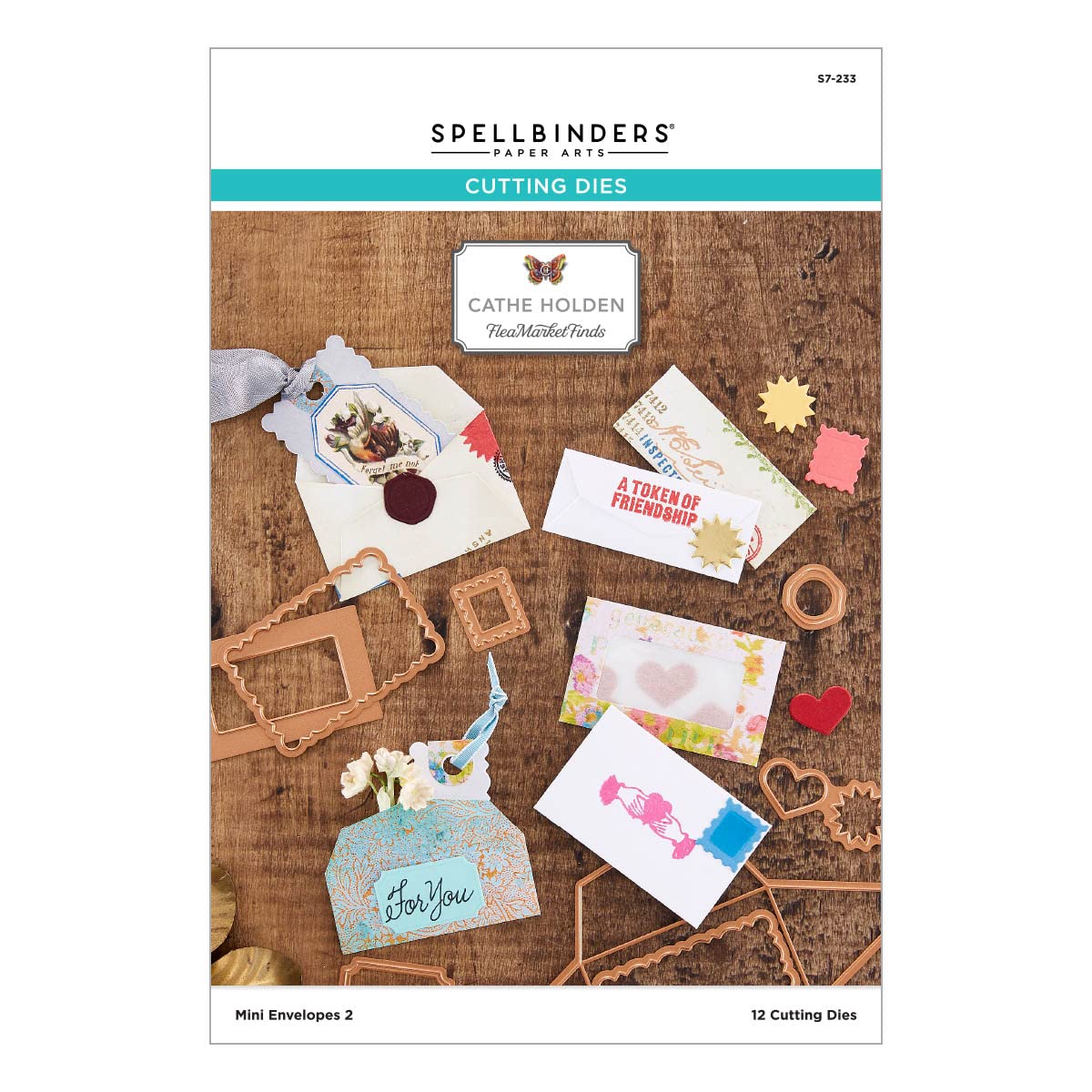 Spellbinders Mini Envelope 2, Metal, ONE