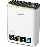 Jafända Air Purifiers for Home Large Room Up To 1100ft², True HEPA & Carbon Air Filter Remove 99.97% Dust Smoke Odor Pollen Pets Dander Allergies, Sleep Mode 20dB Works with Alexa,APP,PM2.5 Display