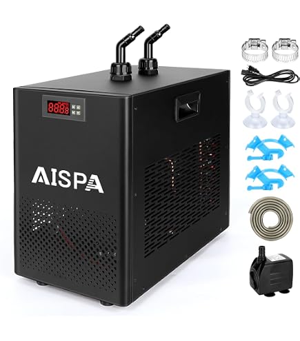 Amazon.com: MLJHFC 42Gal Aquarium Chiller 1/10 HP 160L Quiet