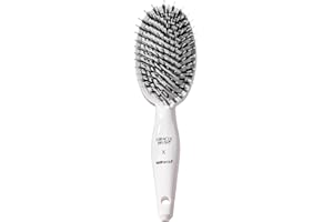 Hairtamin Hair Brush for All Hair Types | Paddle Brush for Blow Drying, Detangling, and Straightening | Anti-Static, Lightweight, and Ergonomic Design | Hair Brush for Men, Women, Kids, and Pets