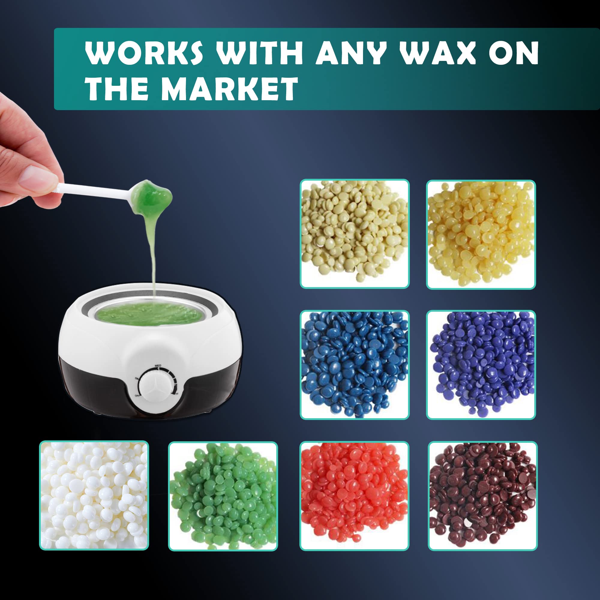 200 Pcs Wax Sticks, Nose Wax Kit Accessories, Waxing Sticks for Nostril Nasal Cleaning, Ear Face Eyebrows Hair Removal for Men Women