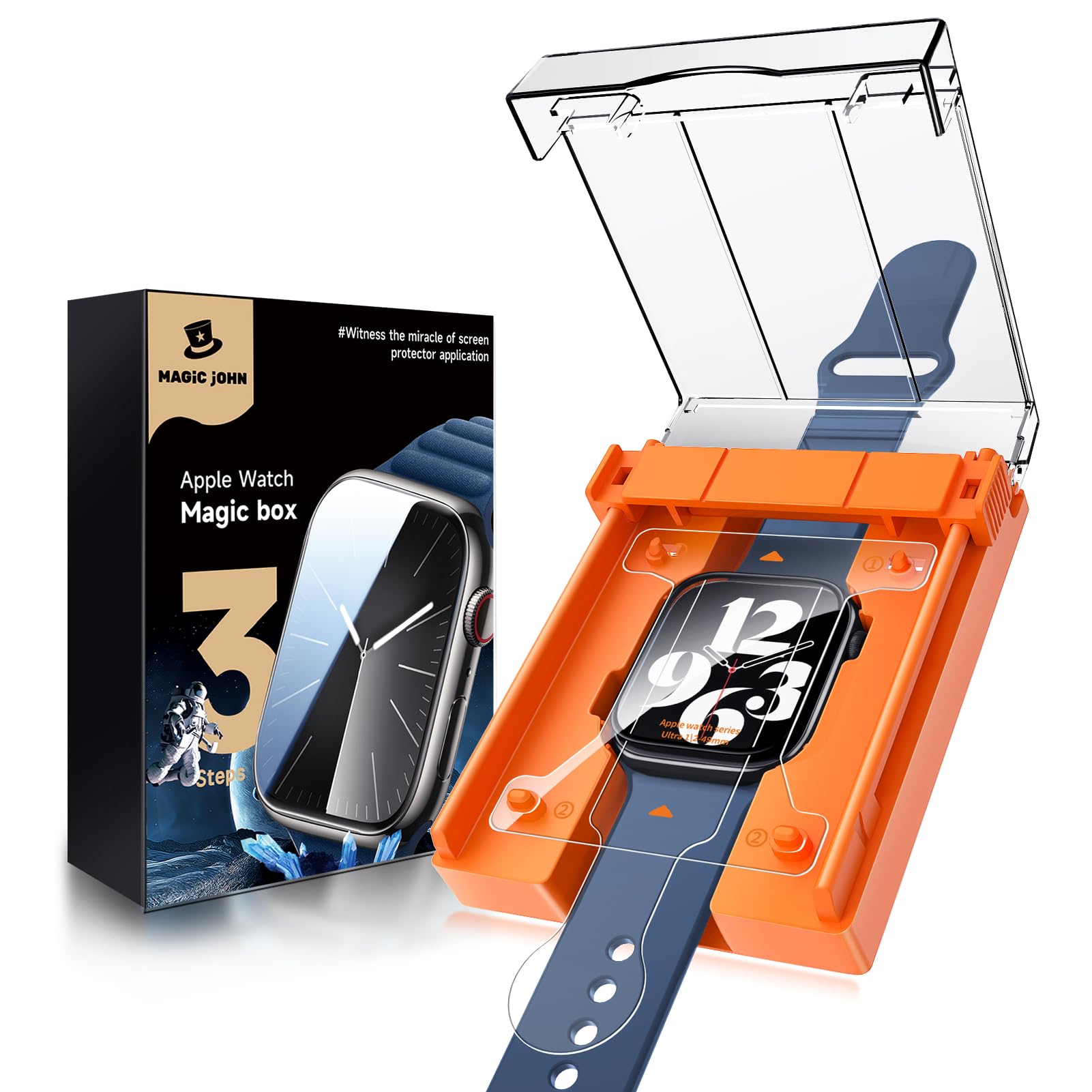 MAGIC JOHN 2 Pack for Apple Watch Ultra
