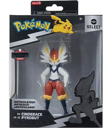 JAZWARES Pokémon 3 Pack Battle Figure Tiplouf, Feuforêve, Magmar 2