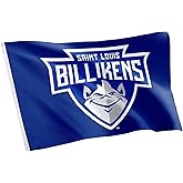 Desert Cactus Saint Louis University SLU Flag - 3 x 5 Feet Billikens Banner, Indoor/Outdoor Durable Fabric, 100% Polyester Design (Style 1)