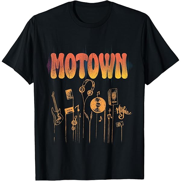Amazon.com: Detroit Motown Record T Shirt Motown Record t Shirt T
