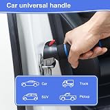 TOEVE 3 in 1 Car Door Handle Mobility Aid Blue 450lbs Capacity view 5