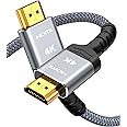 HDMI Cable 3.3 Feet, 4k HDMI 2.0 Cable eARC-Snowkids 18Gbps High Speed HDMI Cord (4K 60Hz 3D Support, Ethernet Function, Vide